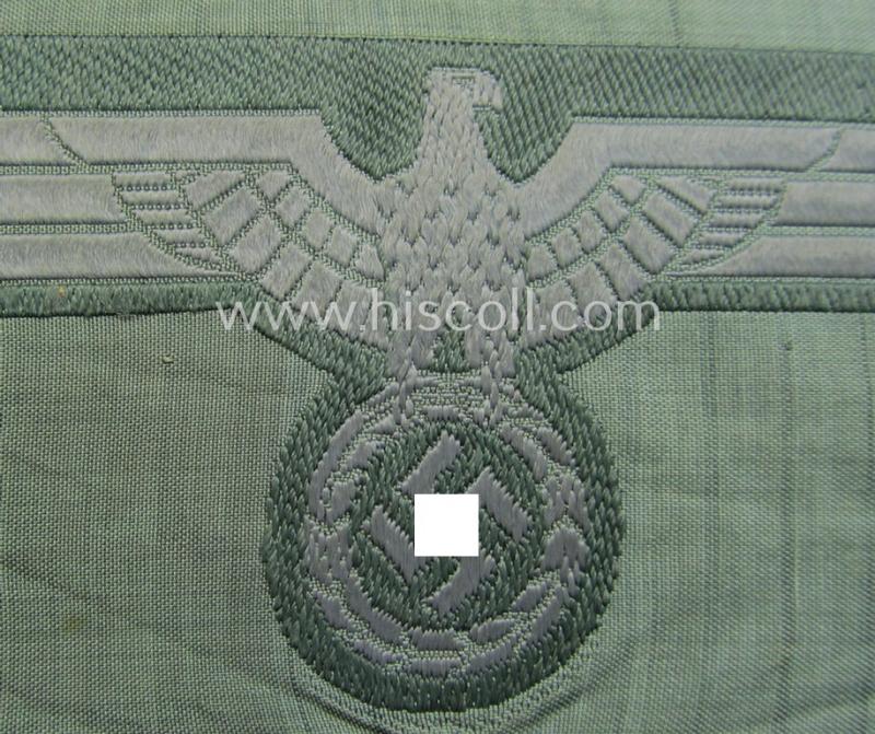 WH (Heeres) breast-eagle in 'BeVo'-weave-pattern