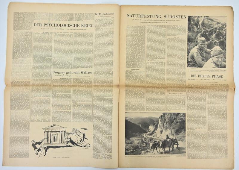 German Newspaper “Das Reich” August 1943