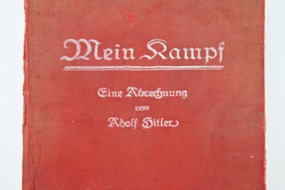 German Adolf Hitler 1926 Edition of 'Mein Kampf'