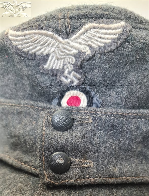 M43 Luftwaffe field cap ‘Einheitsfeldmütze’ with RBNr. 1944 Dated