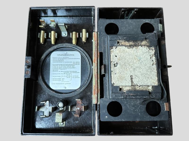 Bakelite Field Lantern spare parts box