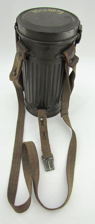 Wehrmacht Gas Mask Cannister , Complete Set -1938