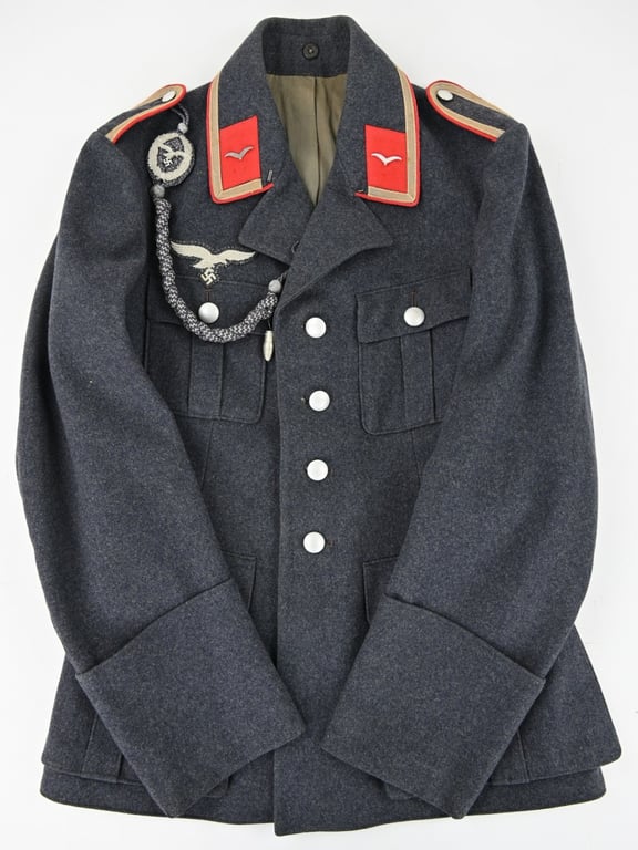 German LW Flak Artillery 4-Pocket Tunic