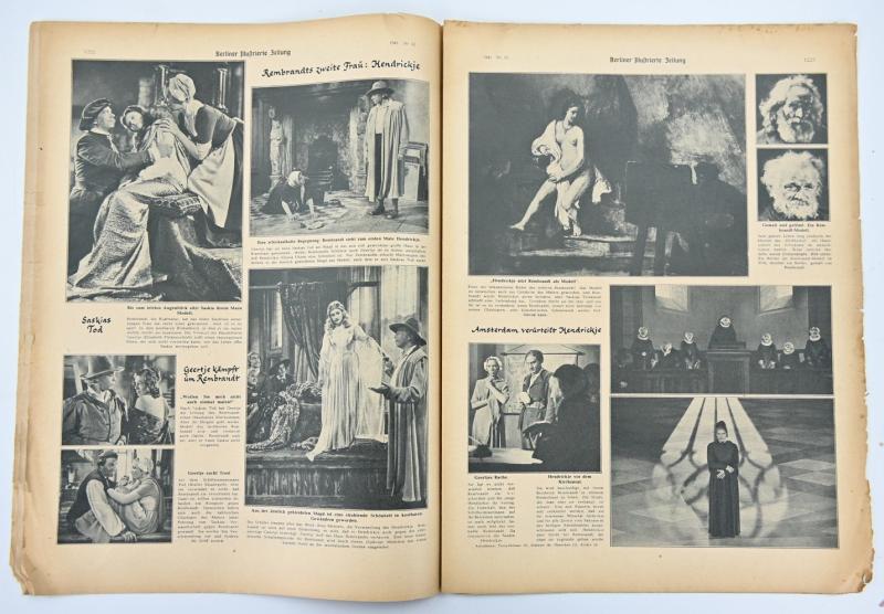 German Berliner Illustrierte Zeitung Newspaper December 1941
