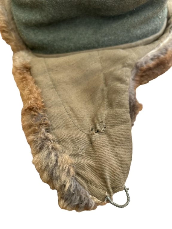 Wehrmacht ( Rabbit Fur )Winter Pelzmütze...RB Numbered 1943