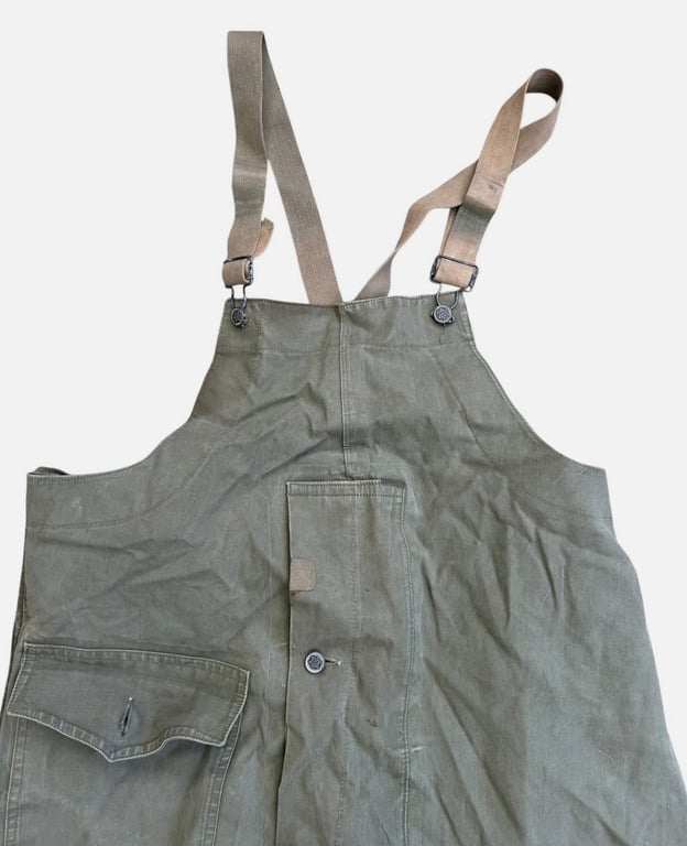 U.S. WW2 Navy waterproof foul weather bib overall