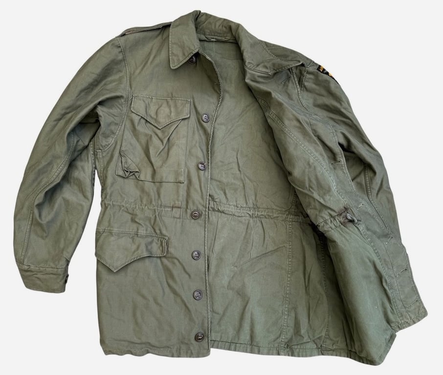 U.S. WWII Army M-1943 Field Jacket – 101st Airborne Attributed