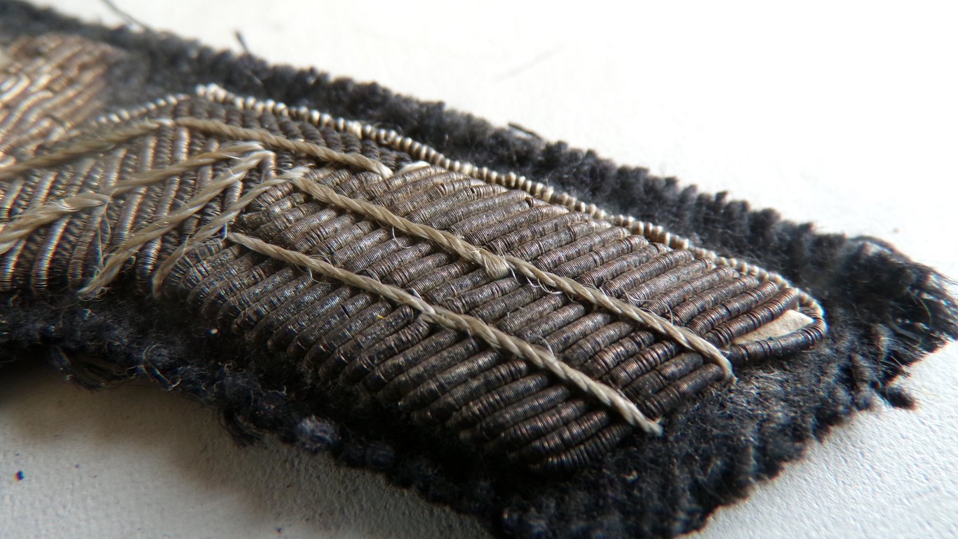 Very rare early Officer's panzer breast eagle