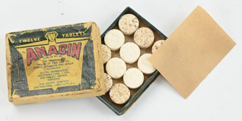 US WW2 Anacin Tablets
