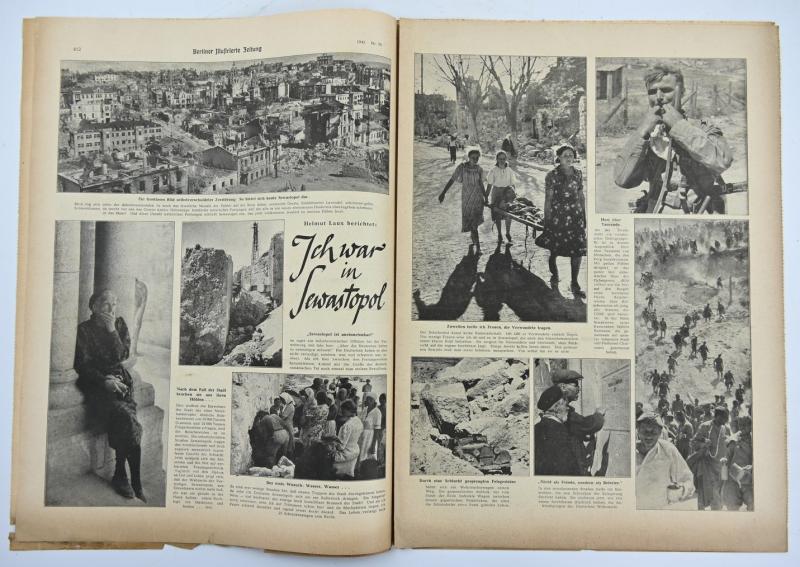 German Berliner Illustrierte Zeitung Newspaper 1942