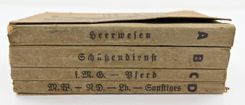 German Reichswehr Infantry Booklet Set