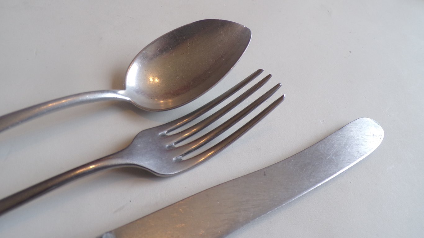 Kriegsmarine 3-Piece Aluminum Cutlery Set