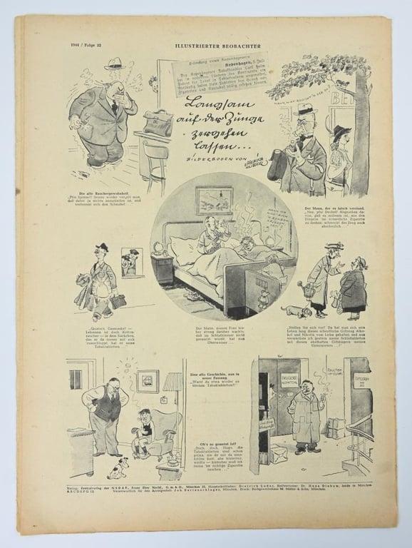 German Magazine "Illustrierte Beobachter" Dated 10 August 1944
