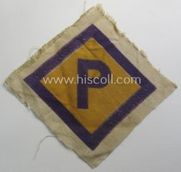 Neat, printed-version of a so-called: 'P'- (ie. forced-labour)...