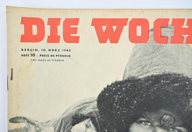 German Third Reich Magazine 'Die Woche' 1943