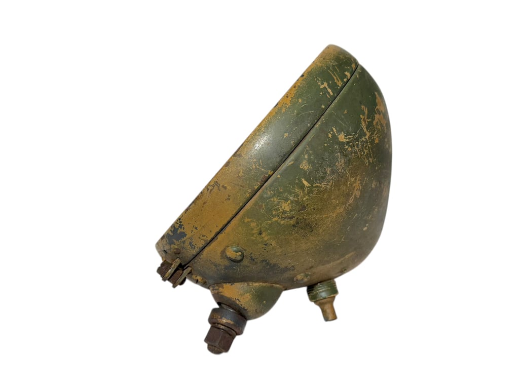 German WWII Camouflaged Headlight