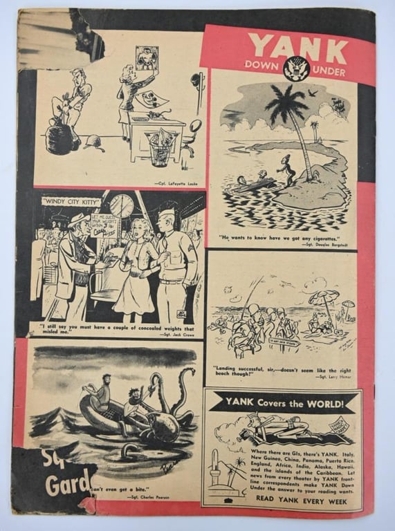 US WW2 Yank Magazine April 28th,1944