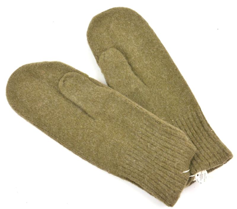 US WW2 Wool Insert, Trigger, Mittens