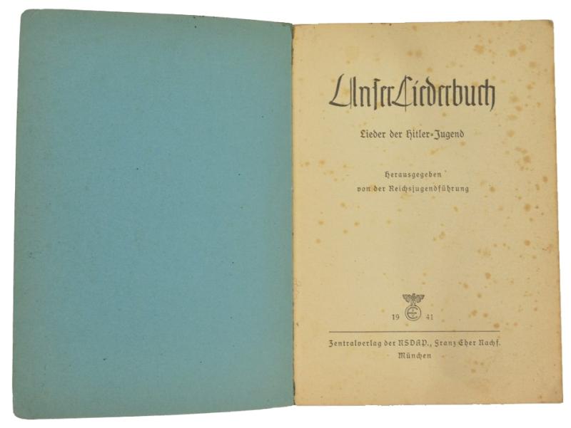 German Hitler Youth Songbook