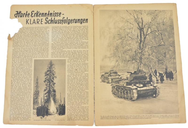 German 'Die Wehrmacht' Magazine 1 Januar 1942