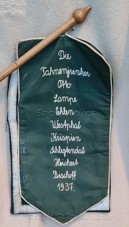 16th Company Pioneers Presentation table flag