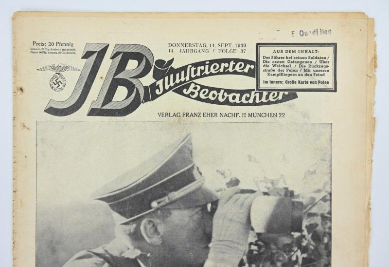 German Magazine "Illustrierte Beobachter" Dated 14 September 1939