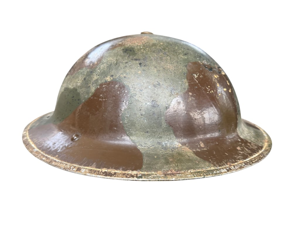 British Camouflaged Helmet