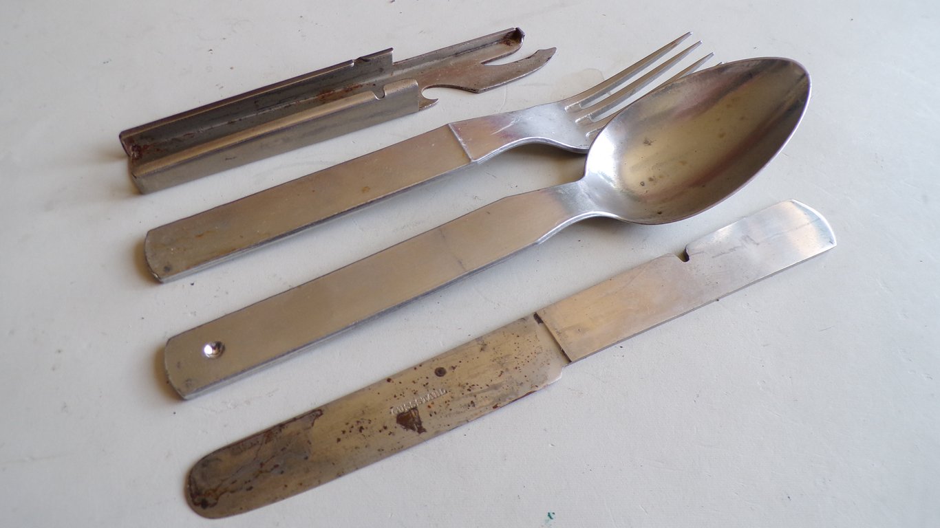 Wehrmacht "Klaue" Patent Field Cutlery Set