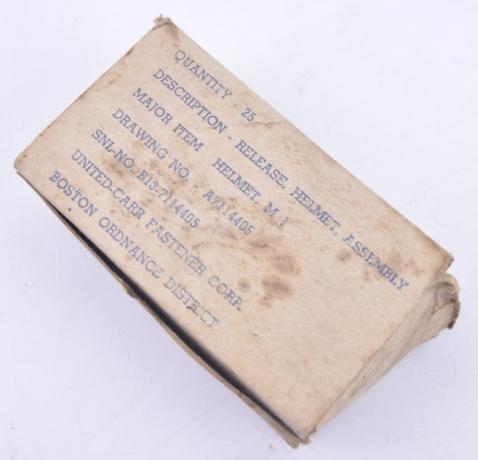 US WW2 Box of M1 Helmet Quick Release Fasteners