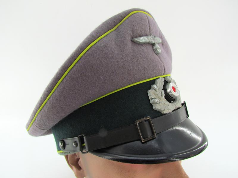 Wehrmacht Heer Panzergrenadier EM/NCO´s Visor Cap...Rare