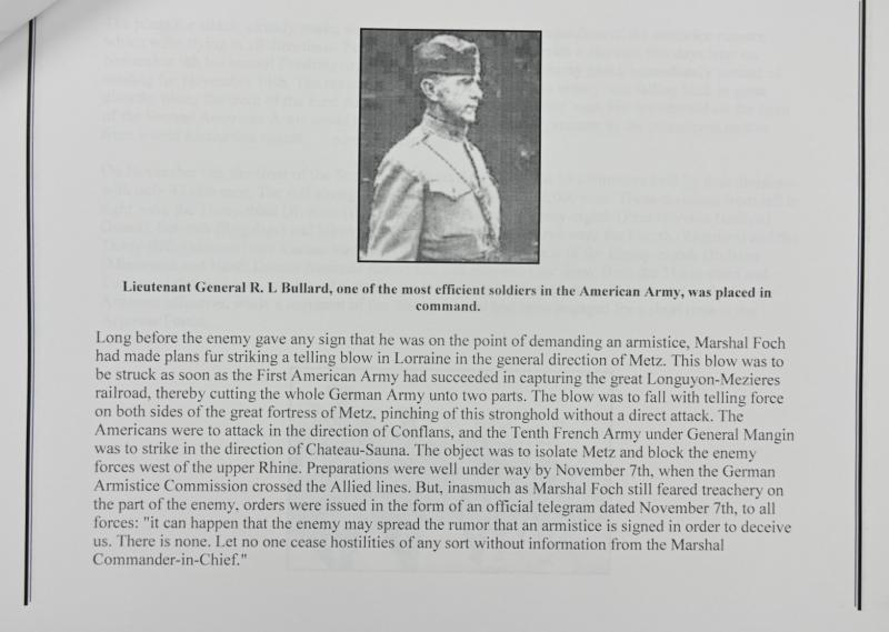 US WW2 1st Infantry Division Named Grouping 'Major Robert Lee Bullard III'