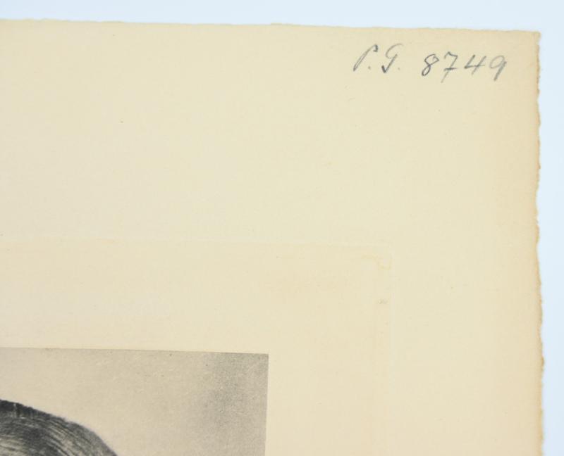 German Third Reich 'Hans von Tschammer Osten' Lithograph by K.J. Böhringer
