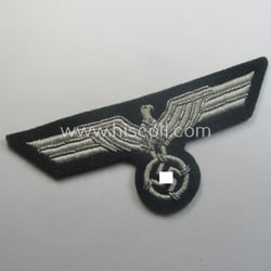 'Variant'-pattern, WH (Heeres) officers'-type, machine-embroidered breast-eagle (ie. 'Brustadler...