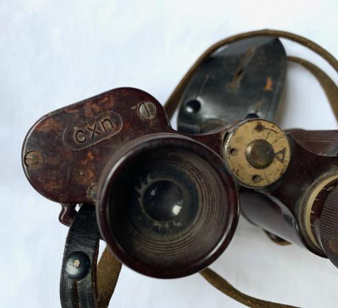RARE 6x30 WH (Heer) Bakelite Binocular