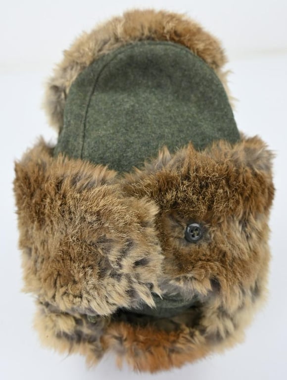 German WH Winter Cap Pelzmutze