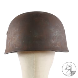 Stahlhelm Fallschirmjäger Glocke Scheunenfund