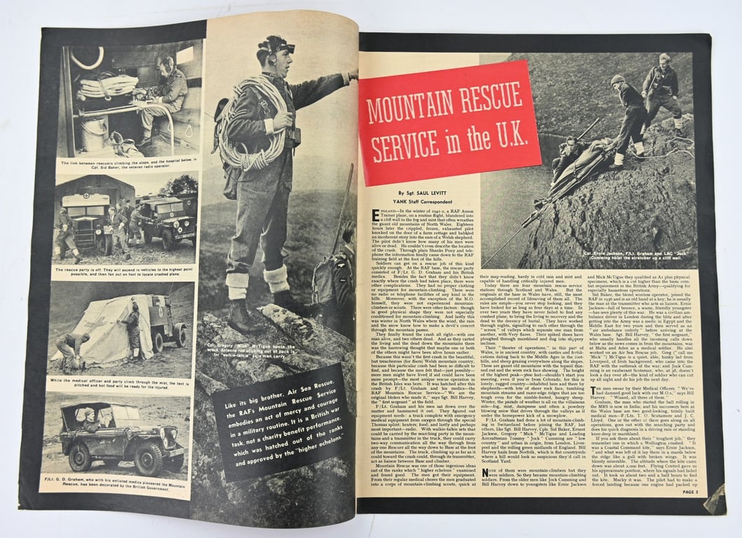 US WW2 Yank Magazine April 30th, 1944