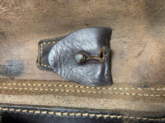 WH (Heer)/Waffen-SS Leather P08 Holster -1937-