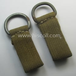 Matching pair of WH (Heeres, LW etc.) greenish-beige-coloured-...