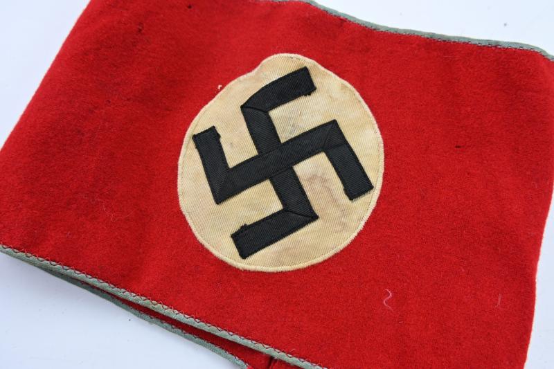 German NSDAP Armband Ortsgruppe Politisches Leiter Anwarter