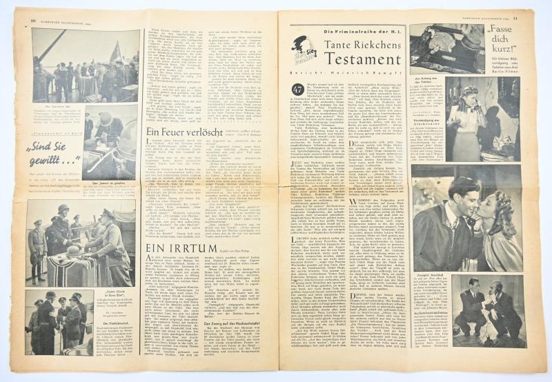 German Magazine 'Hamburger Illustrierte'