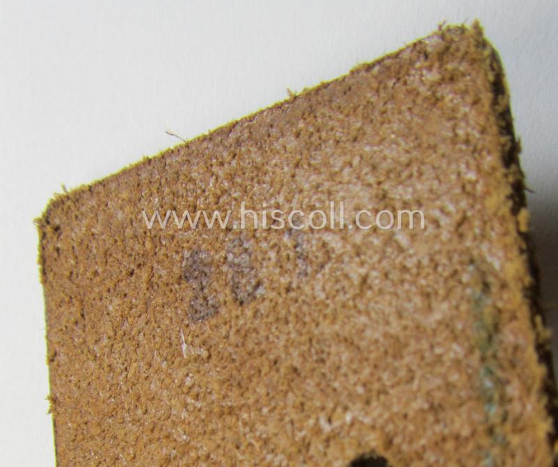 WH (Heeres ie. LW etc.) 'tropical-issue'- belt (ie. 'Koppelriemen') being a 103 cms.-sized example