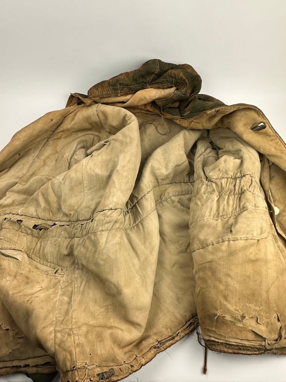 Wehrmacht reversible winter parka in "Sumpftarnmuster"