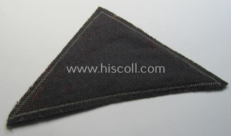 Attractive, German Red Cross (ie. 'Deutsches Rotes Kreuz' or 'DRK') greyish-coloured- and/or (typically) triangular-shaped arm-eagle entitled: 'Euskirchen 1' as was executed in the neat 'BeVo'-weave pattern