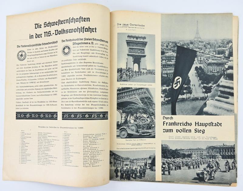 German Magazine 'Die Neue Gartenlaube' 12 June 1940
