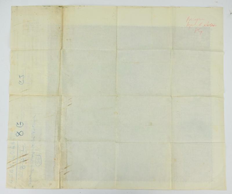 British WW2 Mapcard of Nogent-Le-Routrou, Mortagne France