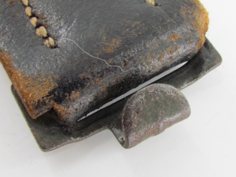 German Leather Equipment Belt