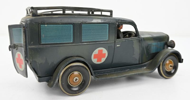 German WW2 Tippco Haußer Tinplate Wehrmacht Ambulance