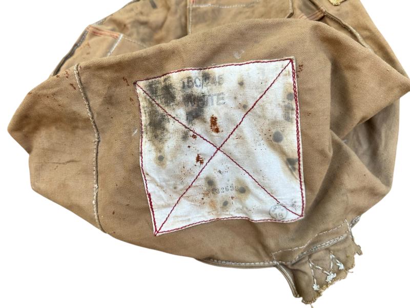 British Airborne Container Parachute Bag -White-