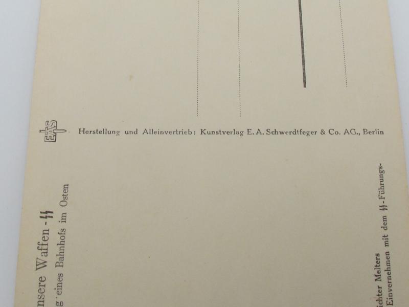 Postcard : Unsere Waffen-SS